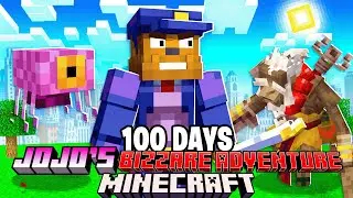 I Survived 100 Days In Minecraft JoJo's Bizarre Adventure