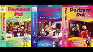 Postman Pat and the Hole in the Road : Has Too Many Parcels : Big Surprise (1996-98 UK VHS)
