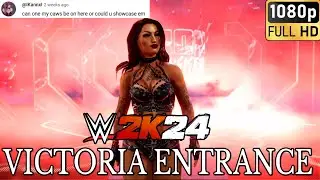 WWE 2K24 Victoria Entrance @lKannxlCharacter | REW Dynamite CAW Universe Series (RD)