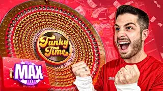 I HIT *MAX* BET VIP DISCO BONUS GAME ON FUNKY TIME!!!