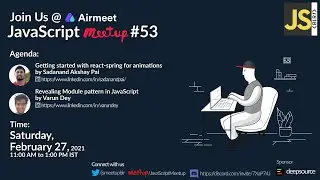 Meetup#53 Getting started with react-spring for animations
