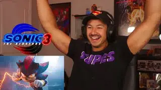 SONIC 3 TRAILER REACTION!