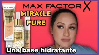 ✅ RESEÑA DE MAX FACTOR MIRACLE PURE | 