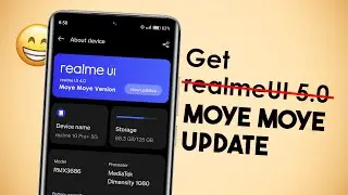 How to get New "Moye Moye" Update on Any Realme and Oppo devices