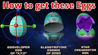 How to get the ADMIN, STAR, AND DEVELOPER EGG - ROBLOX 2020 EGG HUNT