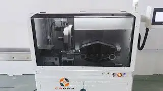 Fully automatic metal pipe cutting machine WL-593 - Suzhou Crown