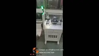 Tube feeder working with tube cutting machine with tube collector - Suzhou Crown