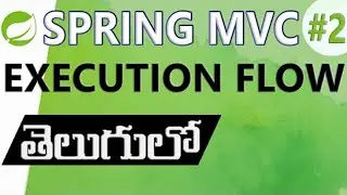 SPRING MVC IN TELUGU | SPRING MVC EXECUTION FLOW