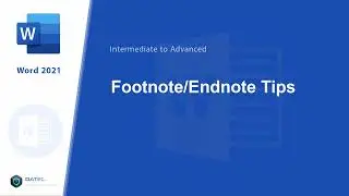 #67 Footnote/Endnote tips