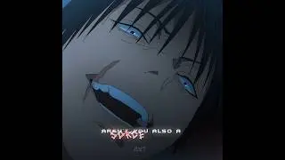 「 Heavenly Restriction ☠️」 -  Jujutsu Kaisen Toji SLAY! Edit 