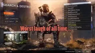 Worst laugh ever! Black Ops 3 PS4