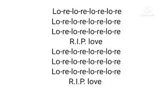Lyrics - Faouzia - RIP, Love