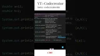 Math Function In Java 🙂| 
