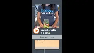 Cucumber Salad in a Jar