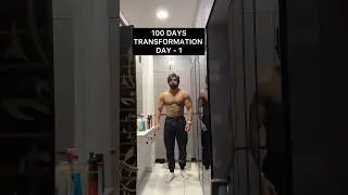 Day 1 | 100 Days Transformation | Rubal Dhankar #video #minivlog #viral #shorts