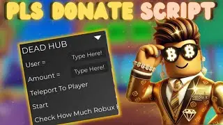 BEST PLS DONATE ROBUX STEALER SCRIPT 2025 (SCRIPT IN DESCRIPTION AND COMMENTS)