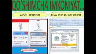 Word-excel dagi hisobga tayyorgarlik