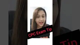 CPC Exam Tip 