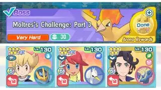Pokemon Masters EX : Legendary Arena | Moltres | F2P team