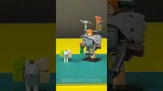 LEGO fallout Lone wanderer ☢️🏃‍➡️