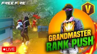 Carry me to Heroic in Free Fire Live with Pri Gaming💖GrandMaster King Is HERE! 