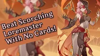 Beat Eremite Scorching Loremaster Without Using Any Card - Genshin Impact TCG