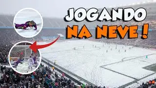 JOGANDO COM NEVE NO FUTEBOL EUROPEU!