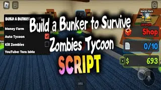 Build a Bunker to Survive Zombies Tycoon script – (Auto Farm)