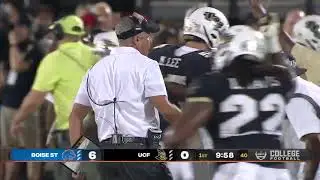 Boise State 100 Yard Pick Six Vs UCF