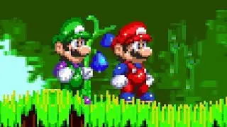 Luigi In Sonic 3 AIR | Test Mod #1 | s3air mod