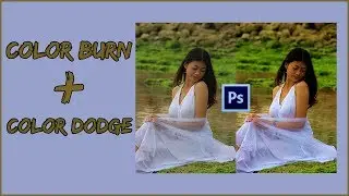 how to create a colorful contrast using 2 blend modes - photoshop tutorial