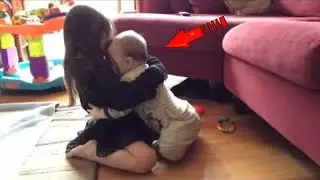 The parents' hair stood on end when they saw what the girl and their son were doing!