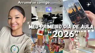 MY FIRST DAY OF SCHOOL + Get ready with me 🌟📚🎓