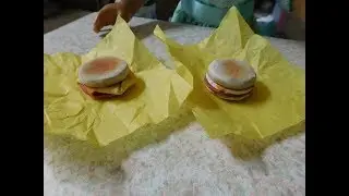 Doll Size Breakfast Sandwiches