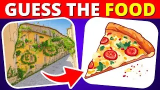 Guess the Hidden FOOD by ILLUSION 🍕🍟🧁 Optical Illusion Quiz