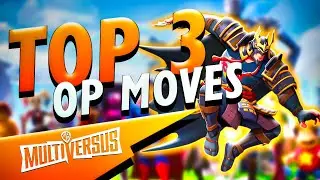 Top 3 MOST OVERPOWERED MOVES in Multiversus!