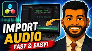 How to Import Audio into DaVinci Resolve (Beginner Tutorial)