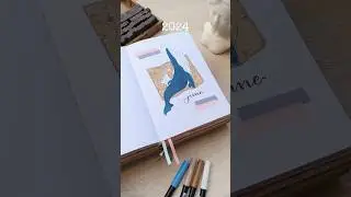 4 years of June Bullet Journal Themes 2021 to 2024