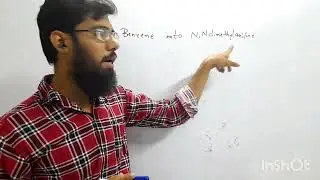 Benzene to N, N dimethylaniline. #chemistry #cbse #neet #conversion #ncert
