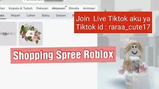 shopping spree roblox !!
