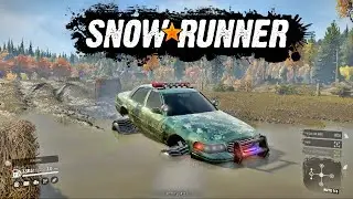 CARRO SEM LIMITE - POLICIA AO EXTREMO :SNOWRUNNER