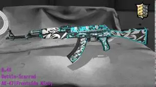 AK-47 Frontside Misty Wear/Float