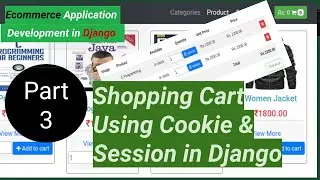 Build a Shopping Cart With Django Session |  Ecommerce Application in Nepali | Part -3