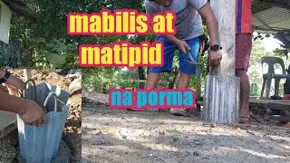 paano gumawa ng pundasyon gamit ang yero
