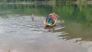 Fishing wheelbarrow ! It's Floats !