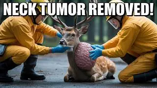 Deer Saved from MASSIVE Neck Tumor in Emotional Rescue