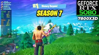 Fortnite OG Season 7 MAX Graphics Full Gameplay WIN (RTX 5080 4K MAX Settings + RTX ON)