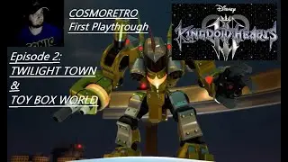 Kingdom Hearts III: 1st Playthrough - Day 2: Twilight Town & Toy Box World