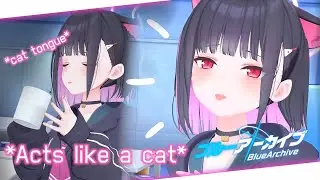 "I don't like cats" Kazusa Ep9 [Blue Archive]