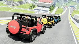Epic High Speed Car Jumps 